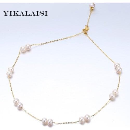 YIKALAISI Silver Necklaces