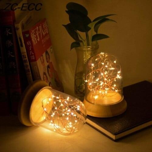 ZC-ECC Fire tree silver flower night light USB powered bedside table lamp with removable atmosphere lamp Free Shipping