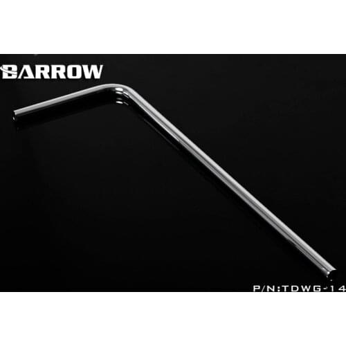 Barrow Chrome Plated Elbow Copper Rigid Tube 14MM TDWG-14