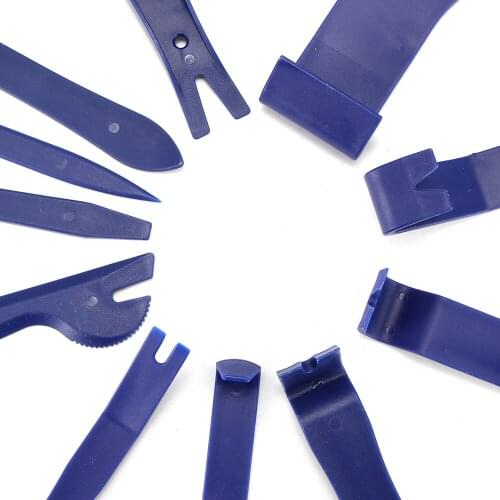 11pcs Car Disassembly Repair Tools DVD Stereo Refit Kits Plastic Trim Panel Dashboard Installation Removal Car Accessories