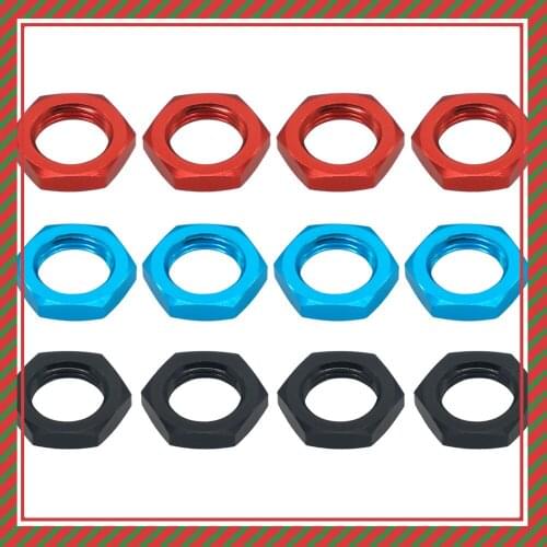 4x alloy 17mm wheel nut thread 1.0 for 1/7 Arrma 6s Notorious Kraton Outcast Typhon Talion Infraction Limitless Felony parts