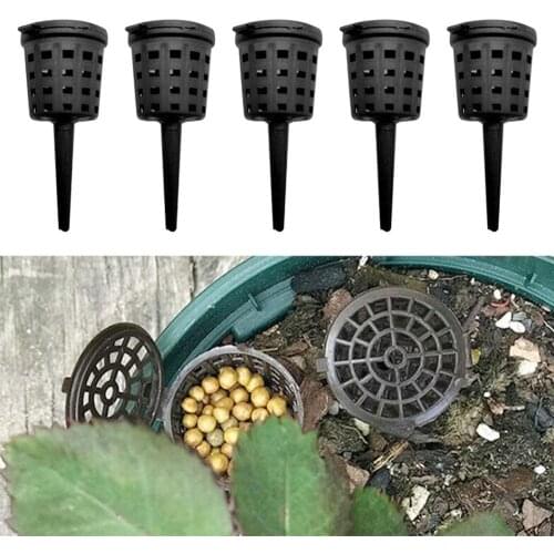 50pcs/pack Bonsai Fertilizer Basket Water Grass Aquarium Fish Tank Water Grass Breeding Fertilizer Basket Gardening Supplies