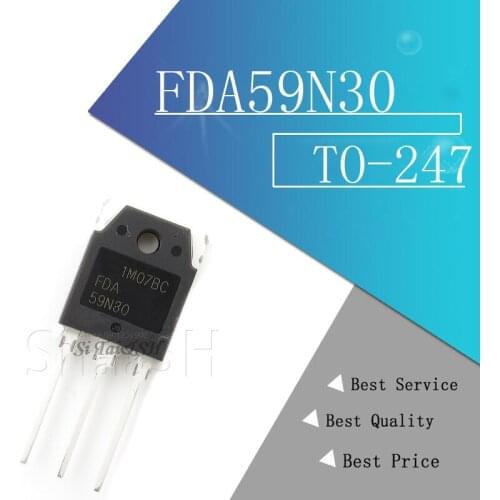5pcs FDA59N30 TO-3P TO-247 59A 300V 59N30 TO3P FET new original