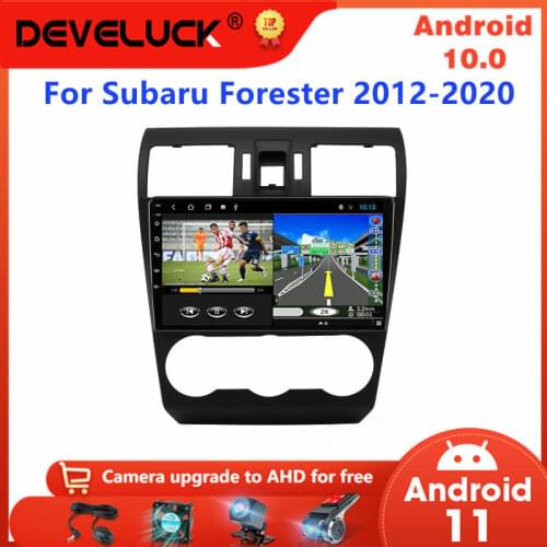 Android 10.0 Car Radio For Subaru Forester XV WRX 2012-2015 2016-2020 Multimedia Player 2Din Navigation GPS stereo DVR Head Unit