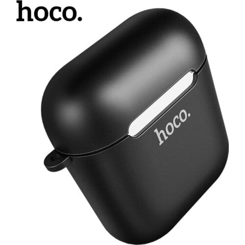 HOCO Earphone Case for Apple Airpods Soft TPU Cover colorful Ultra Thin Clear Protector for Air pods bluetooth Earphone Cover