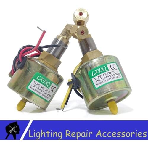 40DCB 31W Electromagnetic Pump 1200w/1500w Stage Fog Machine Accessories Sucker Rod Pumping Used For Smoke Machine