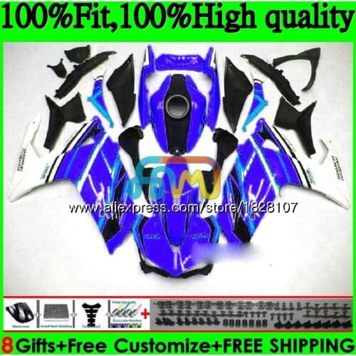 Injection For YAMAHA YZF R3 R25 R 25 YZFR25 14 15 16 Blue white 17 113BS.103 YZF-R3 YZF-R25 YZFR3 2014 2015 2016 2017 Fairings