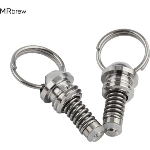 Homebrew Kegs Stainless Steel Repair Pressure Relief Valve Ball Lock Beer Brewing Cornelius Style 2pcs