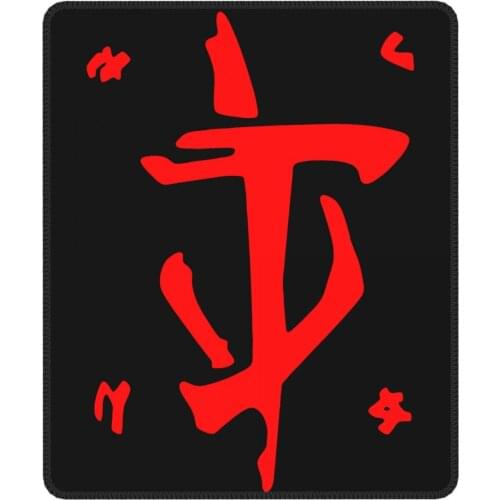 Mark Of The Doom Slayer Cute Mouse Pad Doom Eternal Doomguy Cacodemon Waterproof Desk Mat Pads Rubber PC Table Decoration Cover