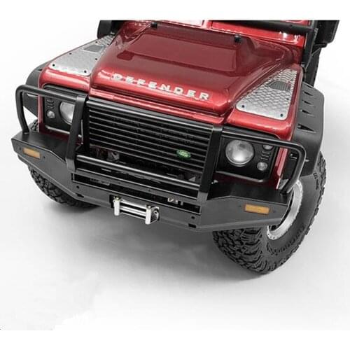 Metal KS Front Bumper For 1/10 Rc Car Traxxass Trx4 D110 Chassis Remote Control Car Rc Crawler Accessories Diy Parts