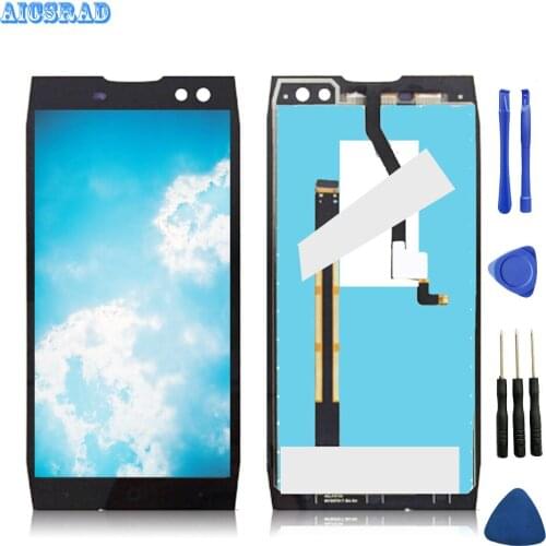 AICSRAD original s 50 Touch Screen LCD Display For Doogee S50 Digitizer Assembly no Frame Replacement Parts+Disassemble Tool