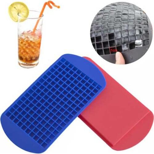 BAKER DEPOT DIY silicone mold 160 lattices Square chocolate mold ice cube tray biscuit candy mold CDSM-611