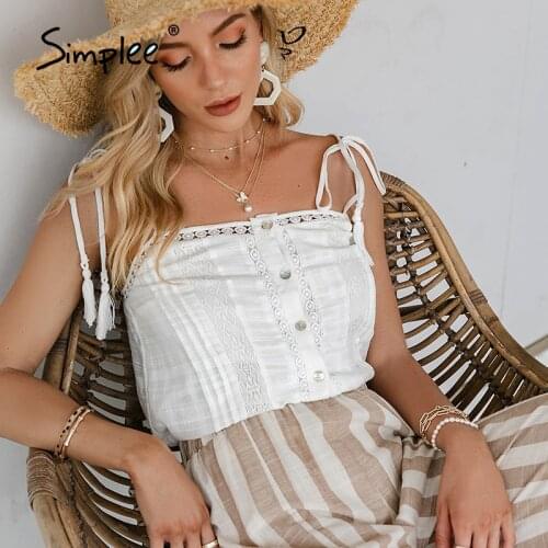 SIMPLEE Women's Crop Tops
