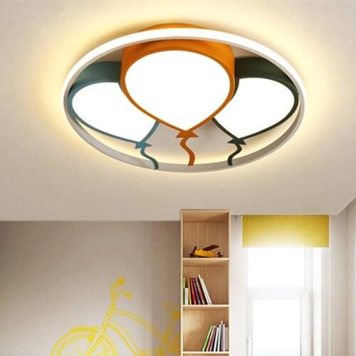 Led designer ceiling light for Kids boys room light Bedroom cartoon ceiling light for kids room lamp balloon ceiling light