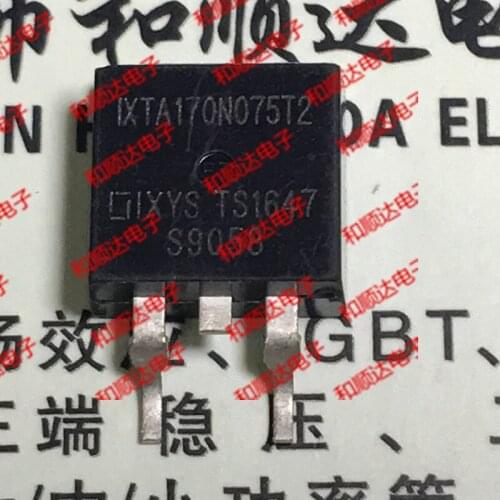 10pcs/lot IXTA170N075T2 New stock TO-263 75V 170A