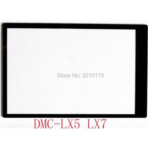 5PCS/New LCD Screen Display Cover Outer Window Glass Repair Part For Panasonic Lumix DMC-LX7 DMC-LX5 LX7 LX5 Screen Protector