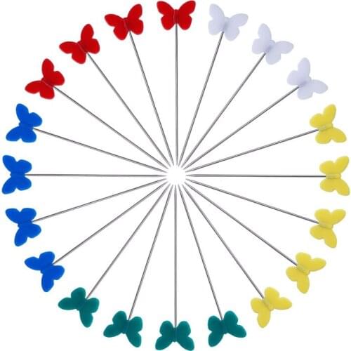 50/100PCS Patchwork Dressmaking Pins Sewing Fixed Positioning Pin Sewing Needles Positioning Needle DIY Sewing Accessories