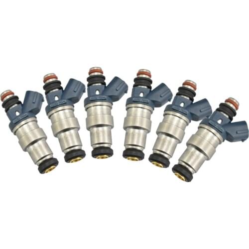 6PCS/LOT Fuel Injector Nozzle 23250-75040 23209-75040 For Toyota Tacoma 2.4L L4 Hilux RZN148 RZN168 2RZFE