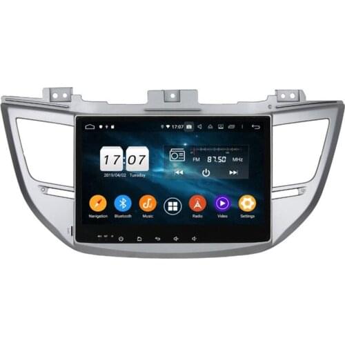 10.1" 2 Din PX6 Android 9.0 Car Stereo For Hyundai IX35/Tucson 2015 Car Radio Audio 6 Core 4G+64G Car Multimedia Player DSP
