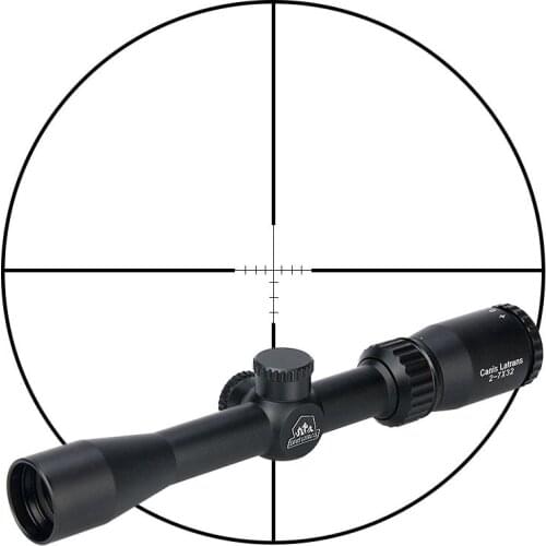 Canis Latrans Tactical Scopes 2-7x32 Hunting Scopes Shockproof Fogproof Waterproof Scopes for Oudoor Shooting GZ1-0303