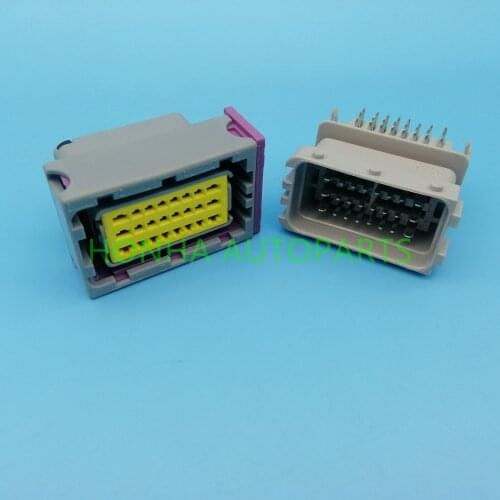 FCI 24pin Oil to gas computer board ECU plug 24 line car 24 way ECU connector 211 PC249S8005 211PC249S8005