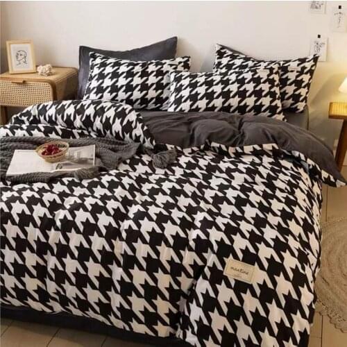 Boys Girls Bed Cover Set Sheets And Pillowcases Cartoon Printed Fashion Kids Duvet Cover Adult Child Home Use Bedding Set