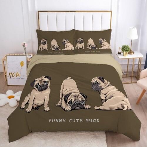 Bedding Set Duvet Cover Sets Quilt Covers Pillowcase Blanket Case Bed Linens Twin Double Size 3D Design Cartoon Home Textile