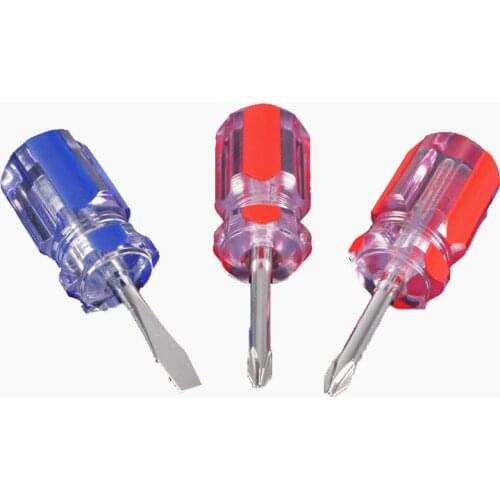 Screwdriver Double Head Mini Small Portable Removable Telescopic Kit Set Radish Head Screw Driver Car Repair Handle Tools Repair