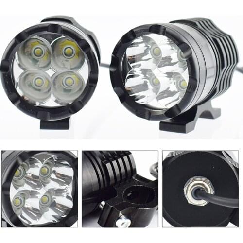 Motorcycle headlight 12v 50w led moto fog spot lights Auxiliary Work lamp 6000k pure white motorbike Headlamp car accessories