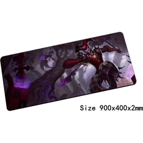 Popular Shaco mouse pad 900x400mm pad mouse lol notbook computer mousepad Demon Jester gaming padmouse gamer laptop mouse mats