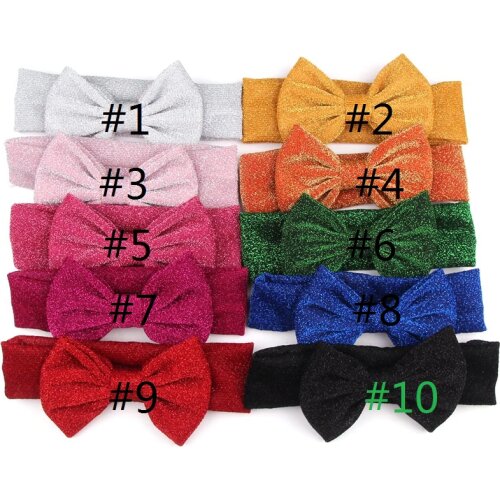 Colorful Shiny Glitter Hair Scrunchie Elastic Hair Bands Women Ladies Fashion Hair Accessories Headwear For Party&festival