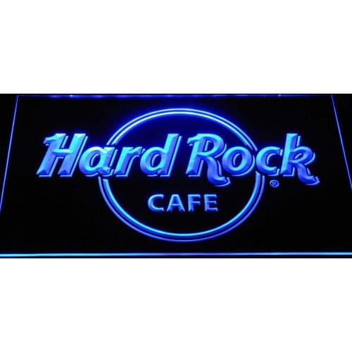 A251 Hard Rock Cafe LED Neon Light Signs with On/Off Switch 7 Colors to choose