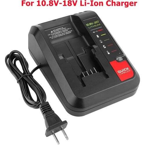 Pcc692L 10.8V-20V Li-Ion Battery Charger For Porter Cable Stanley Lb20 Lbxr20 Pcc692L L2Afc Fmc690L Fmc688L 686L Eu Plug