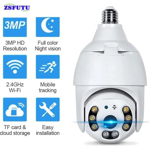 ZSFUTU CCTV Cameras With Motion Sensor