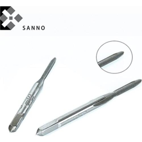 10pcs HSS straight flutes micro screw tap machine tapping 1.8mm / 2.2mm / 2.8mm / 3.5mm cutting tools fine taps