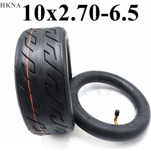 10x2.70-6.5 Tire Inner Tube Tyre for Electric Scooter Balancing Car Folding Car 255x70 Wear-resistant Thickened Tires