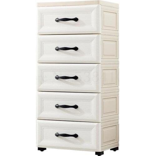 38 Cm Wide European Receptacle Box Drawer Seam Storage Cabinet Plastic Receptacle For Childrens Wardrobe