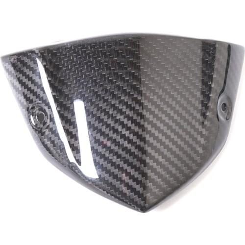 Motorcycle Accessories Carbon Fiber Instrument Windshield Wind Deflector Windscreen Cover For Kawasaki Z1000 2014 2015 2016