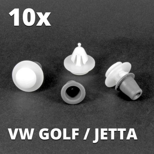 FOR VW MK2 Golf Jetta DOOR SIDE MOULDING CLIPS TRIM STRIP WHEEL ARCH STRIP AC10
