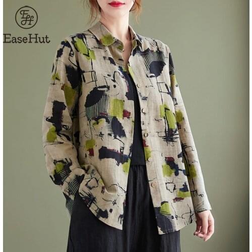 Женские модные рубашки EaseHut China At AliExpress