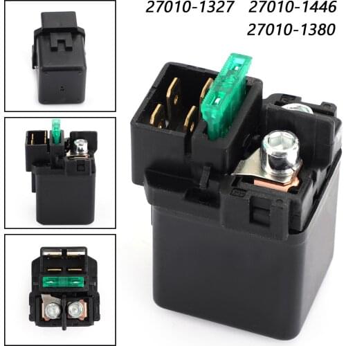 Artudatech Starter Solenoid Relay For Kawasaki VN1500 1996-2004 2002 VULCAN C1500 1999-2008 27010-1327 27010-1446 Motor Parts