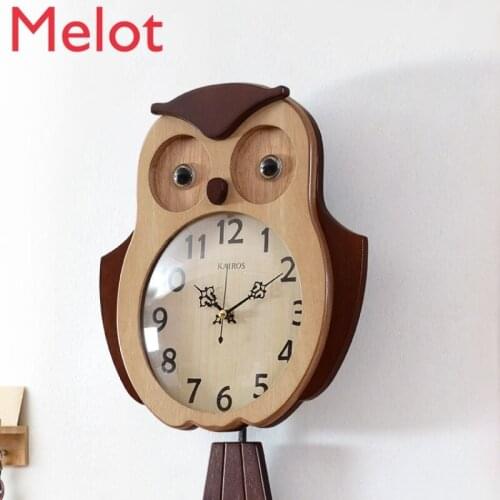 Living Room Cute Creative Clock Childrens Room Classroom Home Bedroom Clock wall digital clock