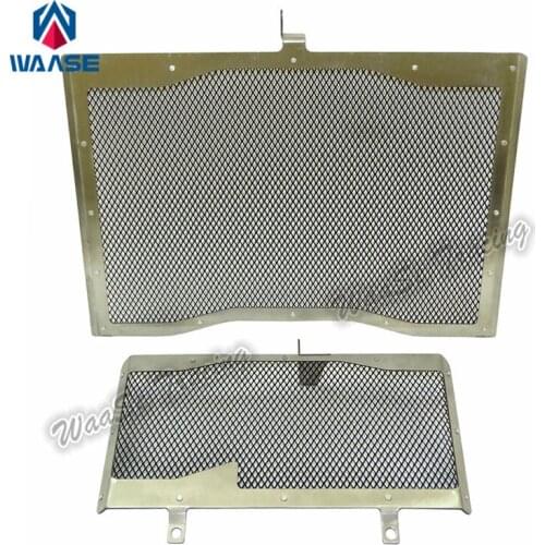 Motorbike Parts Type-2 Radiator Grille + Oil Cooler Guard Cover Protection For 2016 2017 Yamaha MT-10 FZ-10 MT10 FZ10