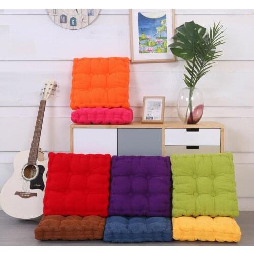 Soft solid color cushion Corncob Tatami Office Seat Chair Sofa cushion rice corn kernel cushion Home Decor Textile Knee Pillow