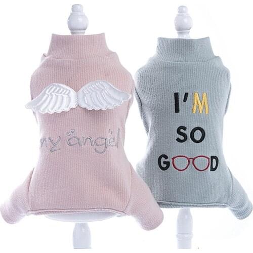 Pet Dog Clothes For Small Dogs Autumn Clothes Chihuahua Puppy Clothing Shirt Spring Warm T Shirt Printed Ropa Para Perros
