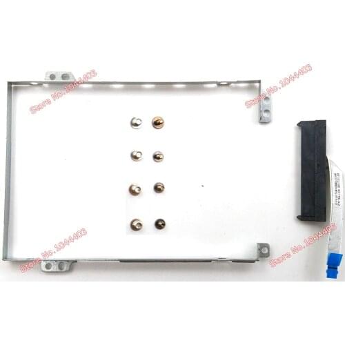 New HDD caddy For Lenovo Legion Y720 Y720-15IKB Hard Drive holder Bracket + Hard Drive HDD Connector Cable + screws
