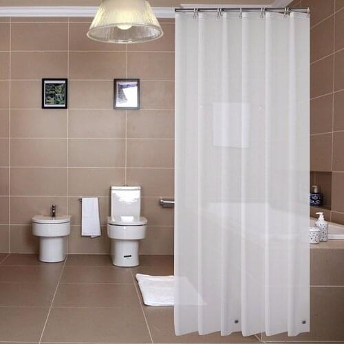 5PEVA 8G Shower Curtain Liner,Waterproof,Odorless,Mildew Resistance, Eco Friendly With Bottom Magnets and Metal Grommets