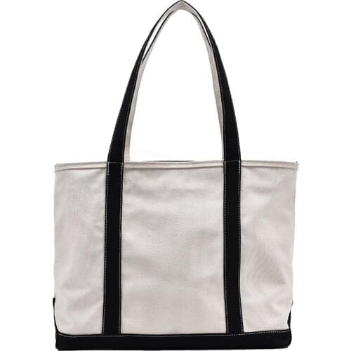 Womens Bags 2021 New Fashion Canvas Bag Shoulder Bag Trend Large Capacity Womens Tote Bag purses and handbags