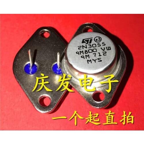 10PCS/2N3055 15A 100V 115W TO-3 NEW