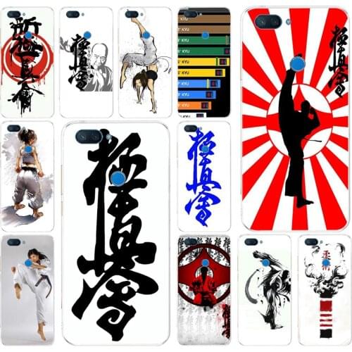 259FG Oyama Kyokushin Karate Soft Silicone Tpu Cover phone Case for xiaomi redmi mi 8 A1 A2 lite